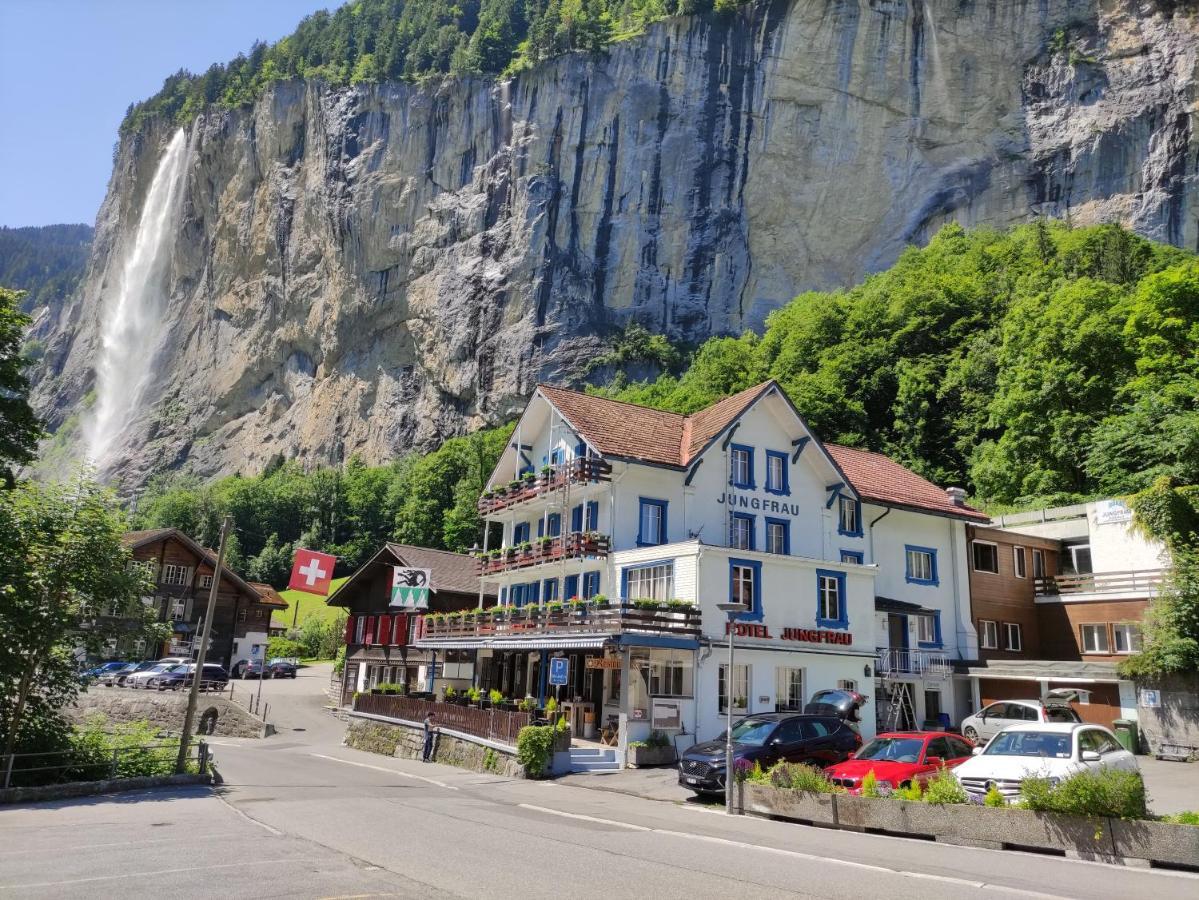 Hotel Restaurant Jungfrau 劳特布龙嫩 外观 照片